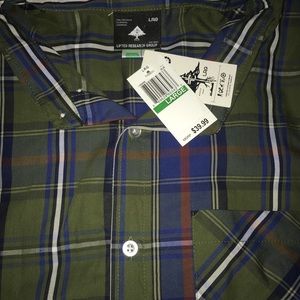 Men’s Large LRG Button-up Tee Shirt